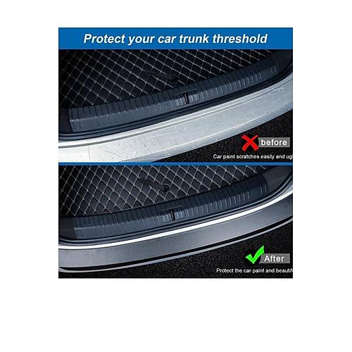 5d Karbon Tampon �amurluk Bagaj Kap� E�i�i Koruyucu �erit E�ik Koruma Band� 5d Karbon 5mtx5cm