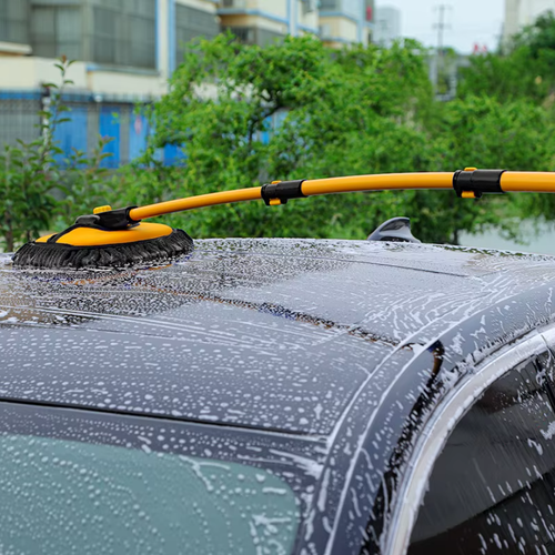 Araba Y�kama F�r�as� Araba Temizleme F�r�as� Teleskopik Uzun Sapl� Paspas