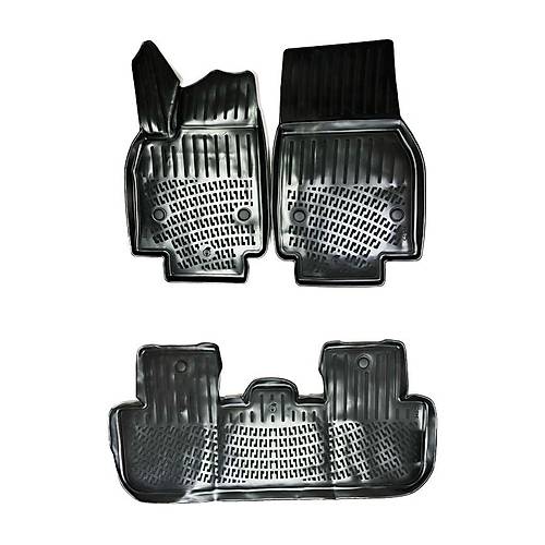 Tesla Model Y Juniper 2025+ Uyumlu Oto Havuzlu Paspas - Model Y Juniper 2025+