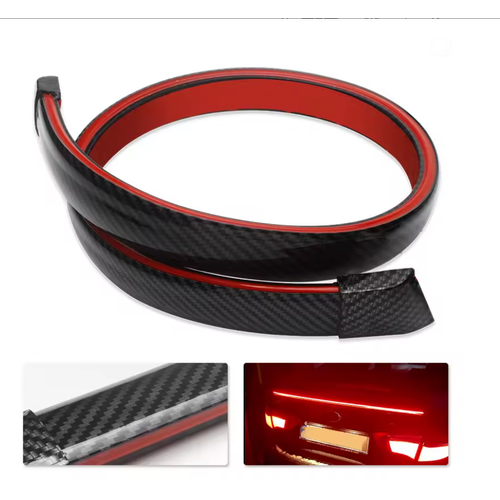 Ledli Spoiler Bagaj st Ledli Esnek Karbon Bagaj tas Su Geirmez Spoiler 120 Cm