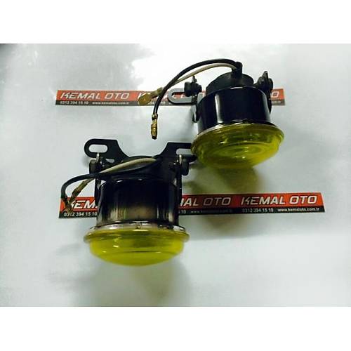 Yuvarlak Sis Far 6 Cm Sar Caml