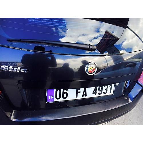Fiat Stilo Abarth Logo Rozet Komple Set