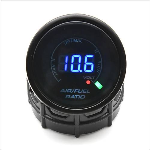 AFR Hava Yakt Oran Gstergesi Voltmetre Oksijen Sensrl 12V Air Fuel Ration