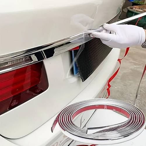 18mm 5 Metre Nikelalj Cam Fitili Krom Kap� Band� Nikelaj Kap� �erit 