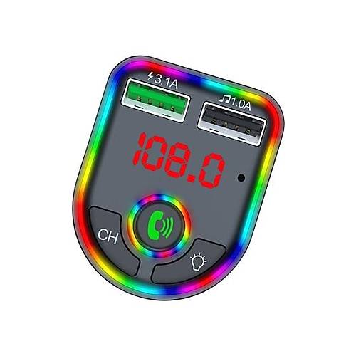akmaklk RGB Ikl Radyo MP3 Dntrc Transmitter Bluetooth