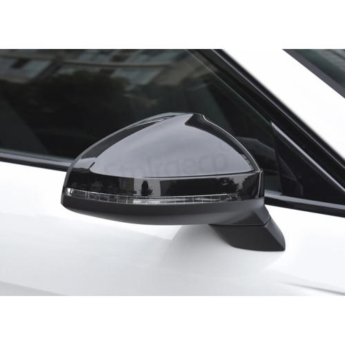 Audi A4 B9 8W S4 RS4 A5 B9 - B9 FL S5 RS5 2017-2023 Batman Yarasa Ayna Kapa Piona Black