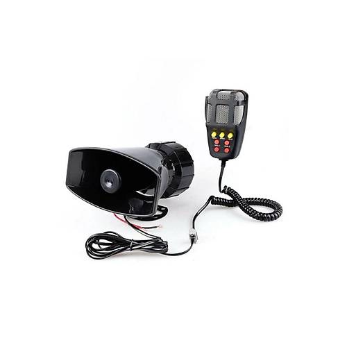 7 Sesli Megafonlu Konu�mal� Oto Siren