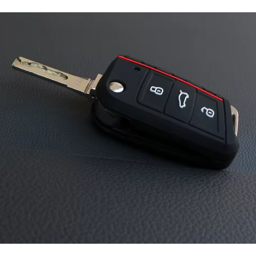 Silikon Anahtar K�l�f� VW Golf 7 MK7 VII - Tiguan Polo Skoda Octavia A7 Kodiaq Seat Ateca Leon
