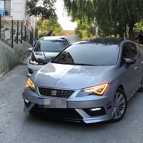 Seat biza MK5 Batman Yarasa ayna Kapa 2017 veSonras Piano Black