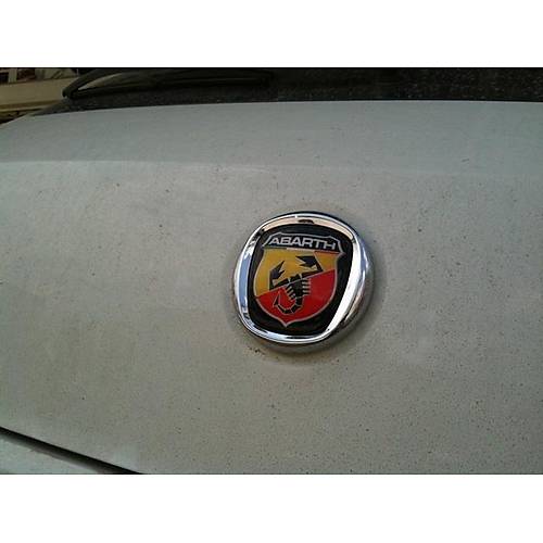 Fiat Bravo Abarth Logo Arka Rozet