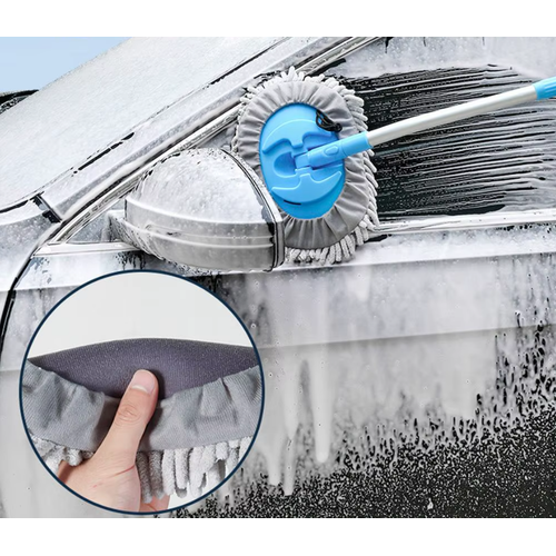 Araba Y�kama F�r�as� Araba Temizleme F�r�as� Teleskopik Uzun Sapl� E�imli