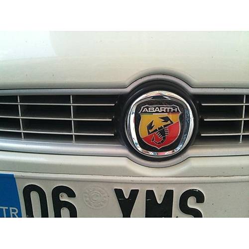 Fiat Bravo Abarth Logo Ön Ve Arka Rozet