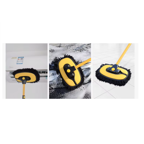 Araba Y�kama F�r�as� Araba Temizleme F�r�as� Teleskopik Uzun Sapl� Paspas