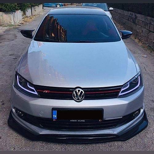 VW Jetta MK6 Batman Yarasa Ayna Kapa 2010 2018 Piano Black