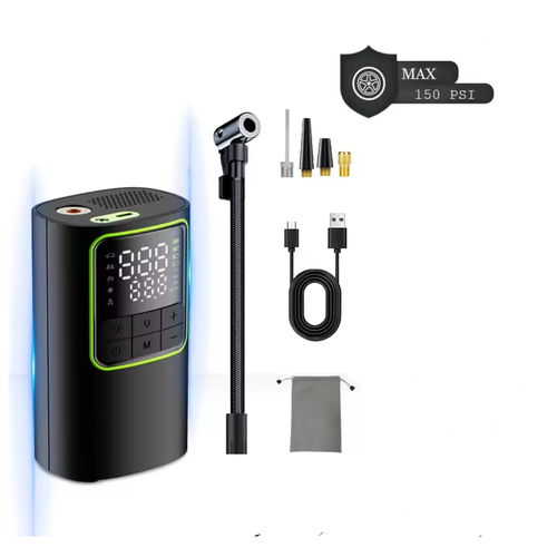 150 PSI Mini Hava Kompres�r� Ta��nabilir Kablosuz �i�irme Cihaz� Kompres�r