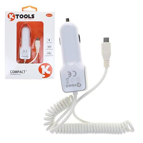 12-24V Girili 800mA Android Uyumlu Micro Ara arj Aleti