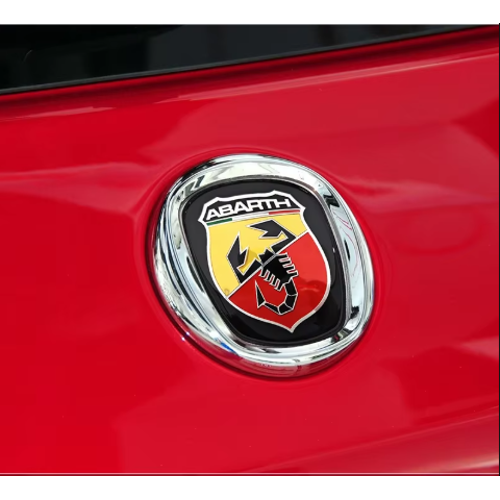 Fiat Stilo Abarth Logo �n Panjur Armas� Krom �er�eveli 100mm Orjinal