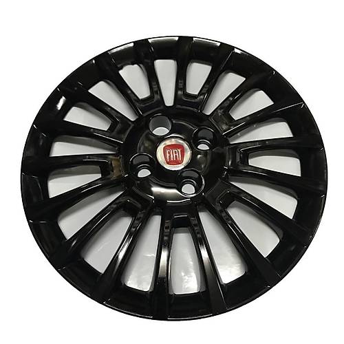 Fiat Linea Jant Kapa Siyah Esnek Kirilmaz Jant Kapak 4 ADET