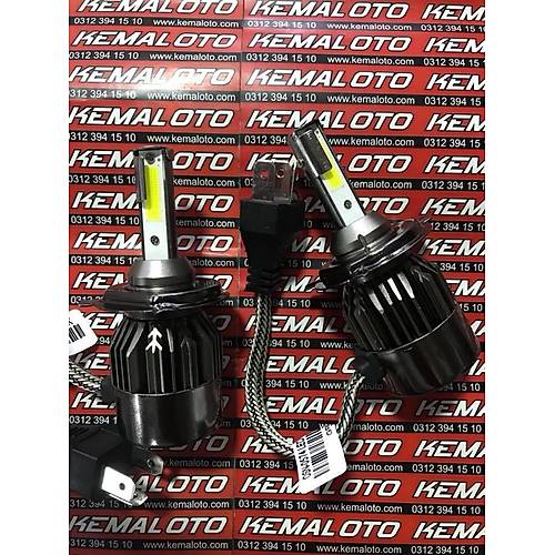 Oscar H4 Led Xenon Cob Led imek Etkili Led Xenon