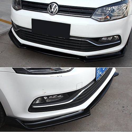 VW Polo MK5/5,5 n Tampon Lip 3 Para 2009 - 2017