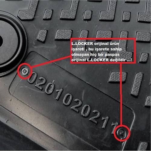L.Locker Volvo XC90 2002-2015 Aras 3D Havuzlu Paspas