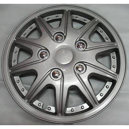 Abs Jant Kapa niversal Silver Gri 15 nch