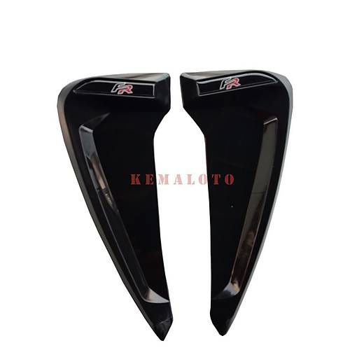 amurluk Venti amurluk Rzgarl Piano Black 2 Adet Logolu
