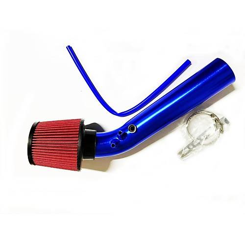 76mm Performans Hava Filtre Borusu Kiti Al�minyum Krom Boru+Filtre