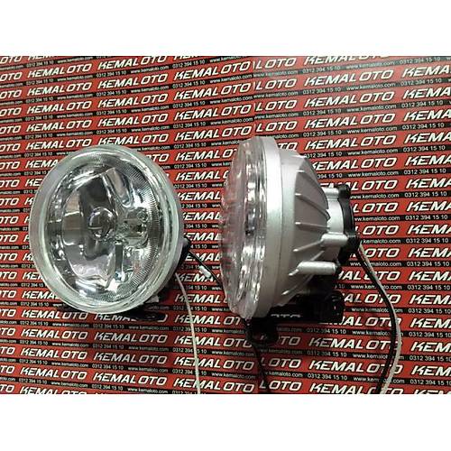 Yuvarlak Metal Sis Beyaz 10 CM