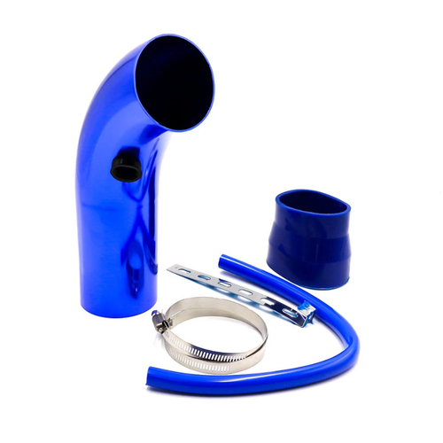 A��k Hava Filtre Borusu 76mm Mavi