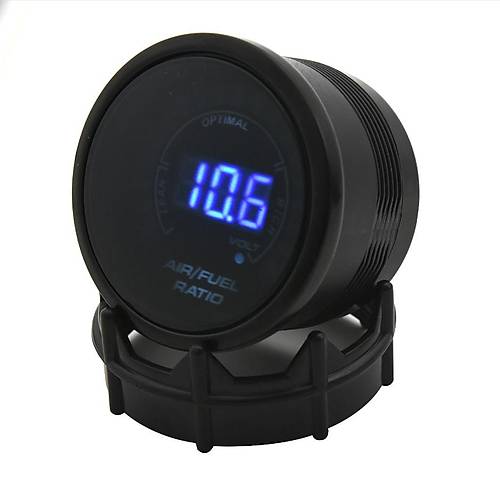 AFR Hava Yakt Oran Gstergesi Voltmetre Oksijen Sensrl 12V Air Fuel Ration