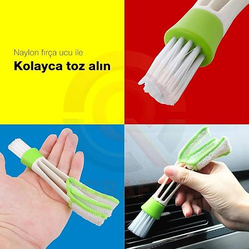 5 Par�a Ara� ��i Temizlik F�r�a Seti ve Ye�il Ara� Havaland�rma Temizleme F�r�as�