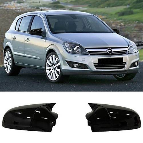 Opel Astra H HB Sedan Batman Yarasa Ayna Kapa 2010 2013 Piano Black