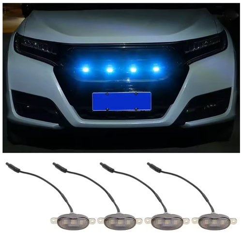 RGB Araba �� Panjur Ayd�nlatma APP Kontrol� 12 V Led Izgara ����� Kumandal�