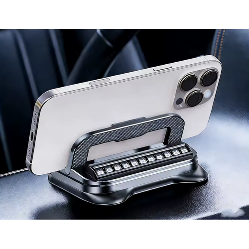 Ara� ��i Telefon Tutucu Numarat�r 360� D�nd�r�lebilir Yap��kanl� Telefonluk