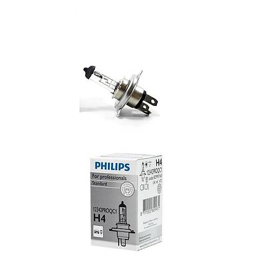 Philips H4 12V 60-55W Standart Ampul ( 1 Adet ) 