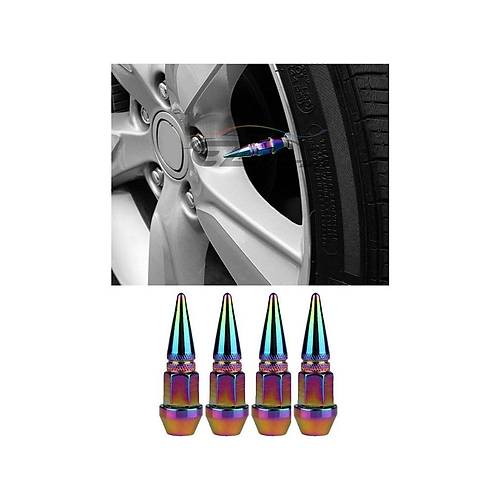 Alminyum Sivri Sibop Kapa 4'l Bukalemun Colormatic Sibob Kapa 45mm