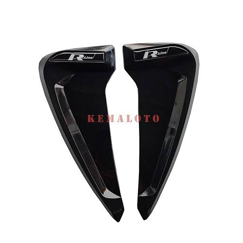 amurluk Venti amurluk Rzgarl Piano Black 2 Adet Logolu