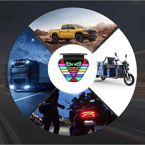 ��gen F1 �akar Led Arka Tampon Alt� Lamba Animasyonlu F1 �akar