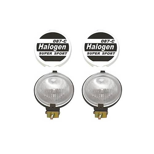 Sis Lambas Beyaz Byk Oben Yuvarlak 16 Cm Off Road Sis Far 2 Adet 12v