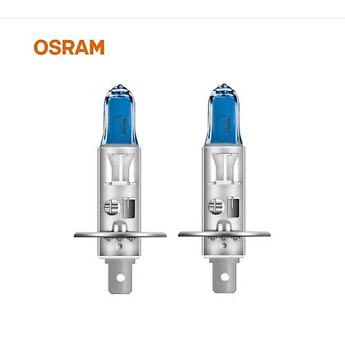 OSRAM H1 halojen ampul 5000K orijinal 12V Hyper mavi 55W