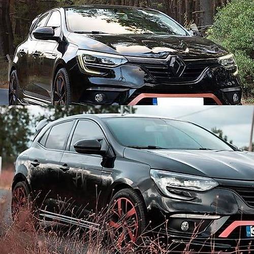 Renault Megane 4 Batman Yarasa Ayna Kapa 2016 Sonras Piano Black