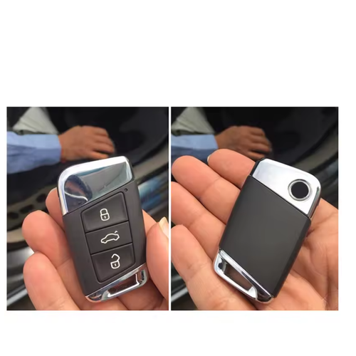 Silikon anahtar k�l�f� VW PASSAT B8 Skoda Kodiaq Superb i�in A7 2015 2016 2017 2018 2019 2020 Uyumlu 