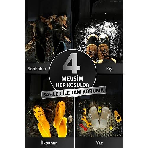 Sahler Togg Havuzlu Oto Paspas 4.5D PRO Premium T10X 2023-2025 Uyumlu 