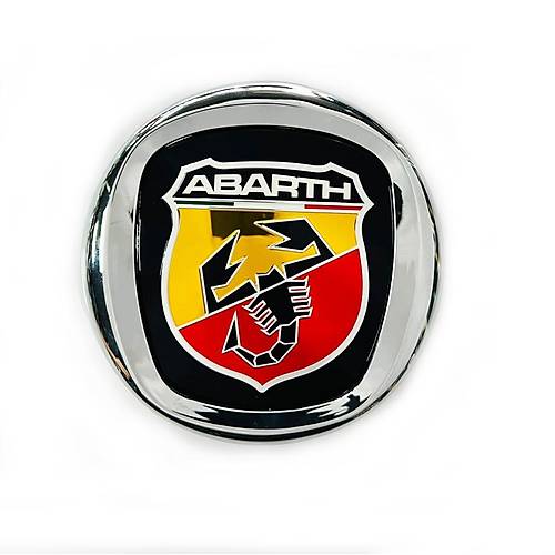 Fiorino Doblo Egea Ducato Abarth Logo �n Panjur Armas� Krom �er�eveli 120mm Orjinal