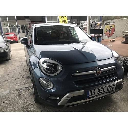 Fiat 500X Abarth Logo n Arka Rozet