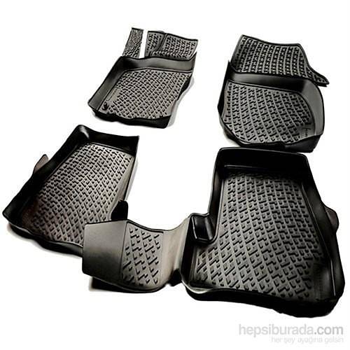 L.Locker Bmw X5 63 1999-2007 3D Havuzlu Paspas (Siyah)