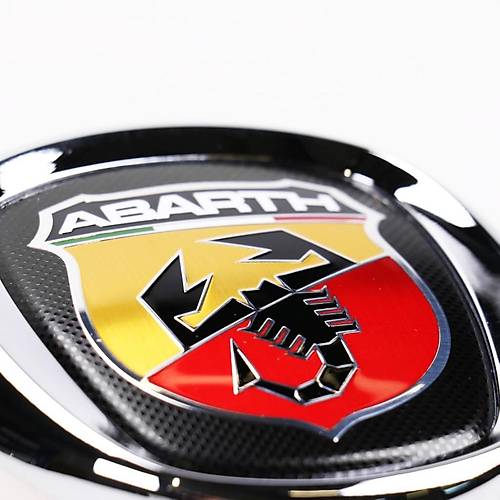 Fiorino Doblo Egea Ducato Abarth Logo �n Panjur Armas� Krom �er�eveli 120mm Orjinal