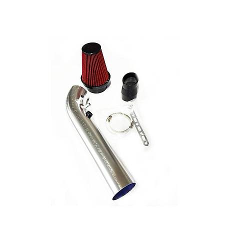 76mm Performans Hava Filtre Borusu Kiti Al�minyum Krom Boru+Filtre