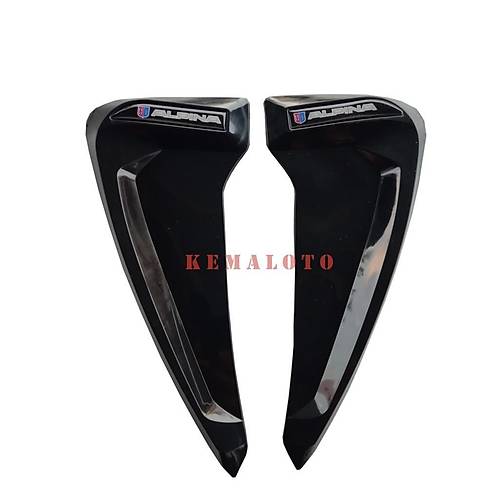 amurluk Venti amurluk Rzgarl Piano Black 2 Adet Logolu